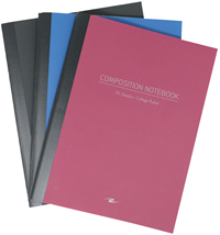 Composition Notebook – College Ruled – Assorted Colors